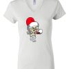 Women's Short Sleeve V-Neck T-Shirt Thumbnail