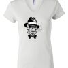 Women's Short Sleeve V-Neck T-Shirt Thumbnail