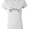 Women's Short Sleeve V-Neck T-Shirt Thumbnail