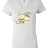 Women's Short Sleeve V-Neck T-Shirt Thumbnail