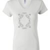 Women's Short Sleeve V-Neck T-Shirt Thumbnail