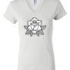 Women's Short Sleeve V-Neck T-Shirt Thumbnail