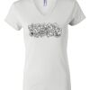 Women's Short Sleeve V-Neck T-Shirt Thumbnail