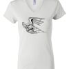 Women's Short Sleeve V-Neck T-Shirt Thumbnail