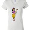 Women's Short Sleeve V-Neck T-Shirt Thumbnail