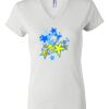 Women's Short Sleeve V-Neck T-Shirt Thumbnail