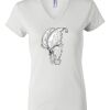 Women's Short Sleeve V-Neck T-Shirt Thumbnail