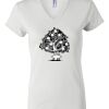 Women's Short Sleeve V-Neck T-Shirt Thumbnail