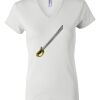 Women's Short Sleeve V-Neck T-Shirt Thumbnail