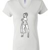 Women's Short Sleeve V-Neck T-Shirt Thumbnail