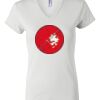 Women's Short Sleeve V-Neck T-Shirt Thumbnail