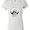 Women's Short Sleeve V-Neck T-Shirt Thumbnail