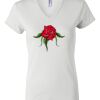 Women's Short Sleeve V-Neck T-Shirt Thumbnail