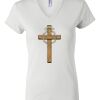 Women's Short Sleeve V-Neck T-Shirt Thumbnail