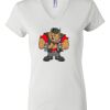 Women's Short Sleeve V-Neck T-Shirt Thumbnail