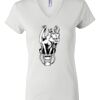 Women's Short Sleeve V-Neck T-Shirt Thumbnail