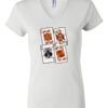 Women's Short Sleeve V-Neck T-Shirt Thumbnail