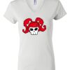 Women's Short Sleeve V-Neck T-Shirt Thumbnail