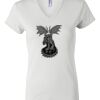 Women's Short Sleeve V-Neck T-Shirt Thumbnail