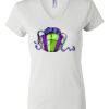 Women's Short Sleeve V-Neck T-Shirt Thumbnail