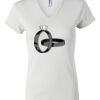 Women's Short Sleeve V-Neck T-Shirt Thumbnail