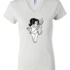 Women's Short Sleeve V-Neck T-Shirt Thumbnail