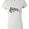 Women's Short Sleeve V-Neck T-Shirt Thumbnail