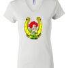 Women's Short Sleeve V-Neck T-Shirt Thumbnail