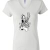 Women's Short Sleeve V-Neck T-Shirt Thumbnail