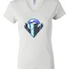 Women's Short Sleeve V-Neck T-Shirt Thumbnail