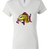 Women's Short Sleeve V-Neck T-Shirt Thumbnail