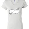 Women's Short Sleeve V-Neck T-Shirt Thumbnail