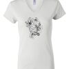 Women's Short Sleeve V-Neck T-Shirt Thumbnail