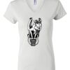 Women's Short Sleeve V-Neck T-Shirt Thumbnail