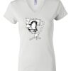 Women's Short Sleeve V-Neck T-Shirt Thumbnail