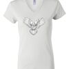 Women's Short Sleeve V-Neck T-Shirt Thumbnail