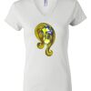 Women's Short Sleeve V-Neck T-Shirt Thumbnail