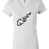 Women's Short Sleeve V-Neck T-Shirt Thumbnail