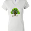 Women's Short Sleeve V-Neck T-Shirt Thumbnail