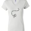 Women's Short Sleeve V-Neck T-Shirt Thumbnail