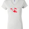 Women's Short Sleeve V-Neck T-Shirt Thumbnail