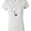 Women's Short Sleeve V-Neck T-Shirt Thumbnail