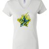 Women's Short Sleeve V-Neck T-Shirt Thumbnail