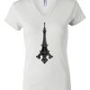 Women's Short Sleeve V-Neck T-Shirt Thumbnail