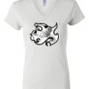 Women's Short Sleeve V-Neck T-Shirt Thumbnail