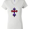 Women's Short Sleeve V-Neck T-Shirt Thumbnail