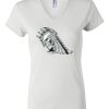 Women's Short Sleeve V-Neck T-Shirt Thumbnail