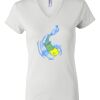 Women's Short Sleeve V-Neck T-Shirt Thumbnail