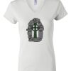 Women's Short Sleeve V-Neck T-Shirt Thumbnail