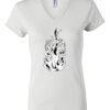 Women's Short Sleeve V-Neck T-Shirt Thumbnail